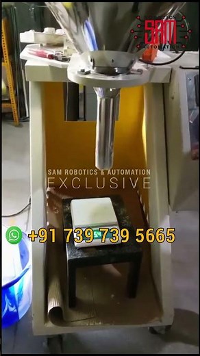Semi Automatic Auger Powder Packing Machine, Powder Filling Machine, Low Budget For Startup