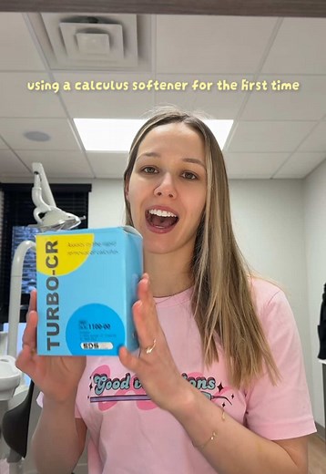 Using Turbo CR for Dental Calculus Removal