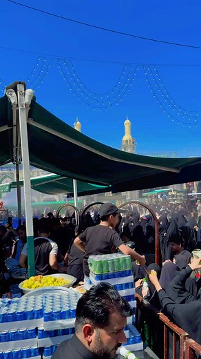 🛑 Banu asad walo k lye Karbala me sabeel 13 muharram #fb #viralreelsシ #viralreelschallenge | Shakir Ali Najafi