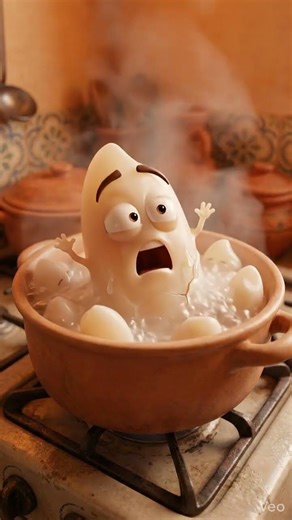 "The rice opens up from the inside! 😳🍚 The secret that makes it mushy"