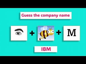 Guess the company name - Fun Game - Brain Game - Kids Game