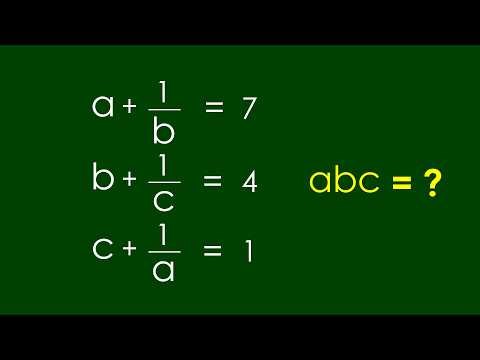 Germany | Can you solve this? | Math Olympiad