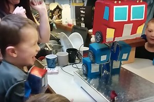 These Awesome Parents Made Their Son A Transforming Optimus Prime Cake