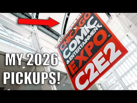 My C2E2 2026 Pickups!!! 😊❤️