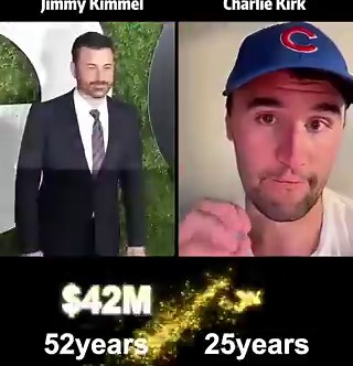 Jimmy Kimmel VS Charlie Kirk......... WHO IS RICHER ???