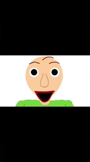 Baldi's Basics test animation @BasicallyGames @mystman1210