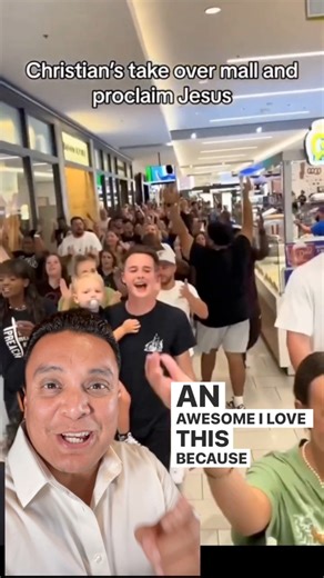 Christians TAKE OVER Mall😱👀#mall #public #bold #witness #christian #jesus #god | Faith, Hope & Love Outreach Center / Ronnie Gonzalez Ministries