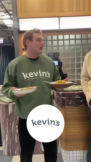 Naming 5 famous Kevin’s in exchange for the delicious prize of Kevin's Natural Foods. Which celebrity Kevin’s didn’t get mentioned? Find Kevin's Natural Foods in the refrigerated aisle and get 50% off 1 entree here: https://bit.ly/3WkeKNc #KickOffWithKevins | Barstool Sports