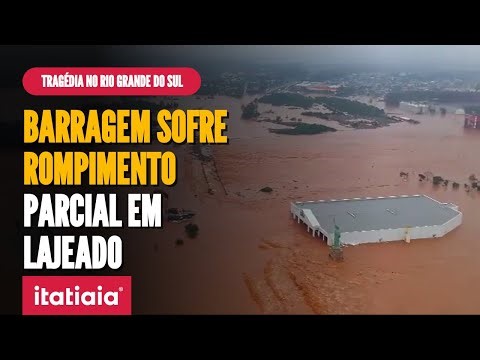 BARRAGEM DE HIDRELÉTRICA SOFRE ROMPIMENTO PARCIAL DEVIDO AO TEMPORAL NO RS