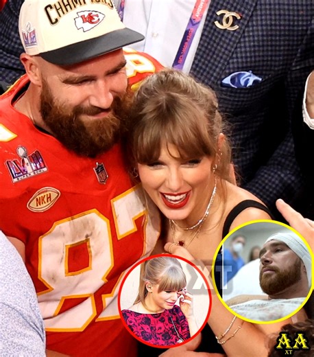 ***“In a Heartbeat: Love Turns to Chaos as Travis Kelce Fights for Life—Taylor Swift’s World in Turmoil”prayer needed*** --------------- The stadium lights blazed brilliantly against the night sky, illuminating the roaring crowd that filled every seat, every corner, of the massive arena. Travis Kelce, the beloved tight end for the Kansas City Chiefs, stood poised on the field, his heartbeat aligning with the rhythm of thousands chanting his name. Among those thousands was Taylor Swift, nestled d