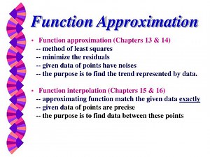 Function Approximation - SlideServe