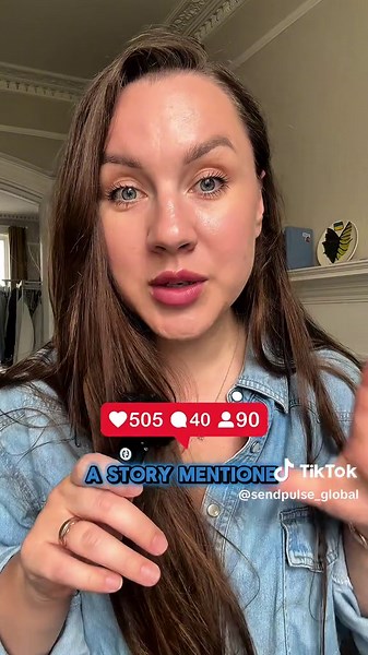 ☝️ To make sure you never miss a single story mention, delegate this task to a SendPulse chatbot. It can track them and send automated replies to users while keeping your brand’s tone of voice 🙌 #customer #emailmarketing #marketing #sendpulse #guide