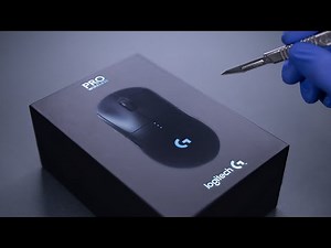 Logitech G Pro Wireless Gaming Mouse Unboxing - ASMR
