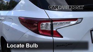 Brake Light Replacement: 2020 Acura RDX 2.0L 4 Cyl. Turbo