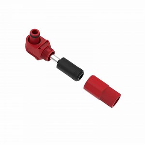 [Hot Item] Hv Cable Male Right Angle Plug 8mm 1 Pin 200A Waterproof Battery Energy Storage Cable