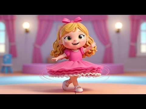 Dolly Doll Spins Around 💃🎵 | Fun Kids Song & Dance | Playful Nursery Rhyme