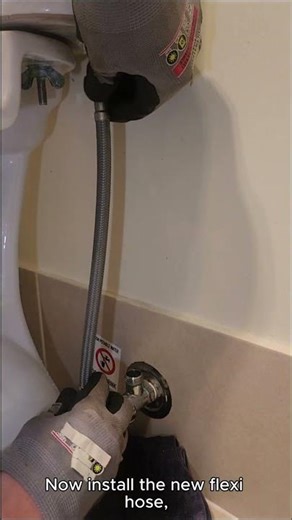 How to replace a Flexi hose DIY #diy #howto #repair #trending