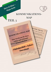 Carte de communication | Cartes du cœur et de l'esprit | Parlez clairement et avec assurance | Mini-outil pour une communication consciente | Téléchargement PDF - Etsy France