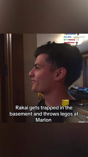 Rakai gets trapped in a basement #trapped #legos #basement #fyp #marlon