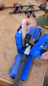 7.5K views · 72 reactions | How to fill in your pocket holes using the Kreg Plug Cutter Drill Guide Kit. Which one do you like better - matching or contrasting plugs?  by @woodshopmike | Kreg Tool | Facebook