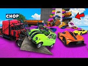 GTA 5 CHOP AND FROSTY SCARE ALL THE CARS IN FACE TO FACE CHALLENGE
