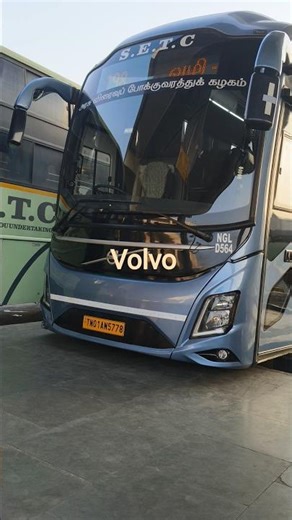 Volvo Bus A/C SETC #madurai #tirunelveli #shorts #trending #shortsviral #travel