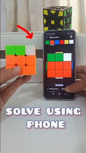 The Coolest Way to Solve a Rubik’s Cube! (Using This App )