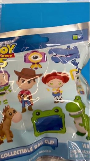 Disney Pixar Toy Story 5 Collectible Figural Bag Clip Mystery Blind Woody Jessie Buzz Lightyear Rex