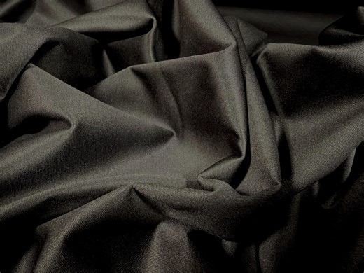 Bonded Scuba Crepe Heavyweight Dual Face Jersey Fabric, per Metre - Plain - Black - Etsy