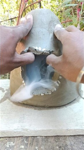 Clay Art in Mahadev shiv lingam।। Har Har Mahadev #shorts #trending