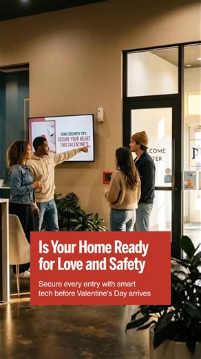 Mr TV Mount Pros on Instagram: "Valentine's Day is around the corner — is your home ready to keep love safe and sound? Here are quick tips to improve your home's security before the big day: • Install smart security cameras at all entry points for 24/7 monitoring • Upgrade your door locks with smart or keypad locks for keyless convenience • Use motion sensor lights around your property to deter unwanted visitors • Secure windows with alarms or sensors to catch any unexpected activity • Ensure yo