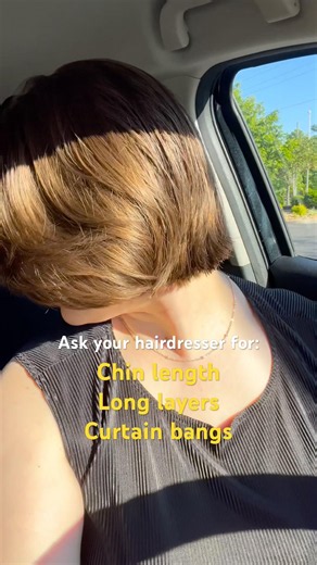 I’m happier with short hair 💇‍♀️ #shorthair #haircut #bob #hair
