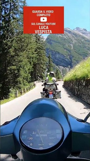 BMW GS vs VESPA PX sullo Stelvio