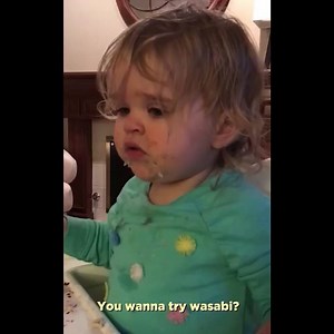 301K views · 27 reactions | This little girl's reaction to wasabi.. Just wait  | Dank Comedy | Facebook