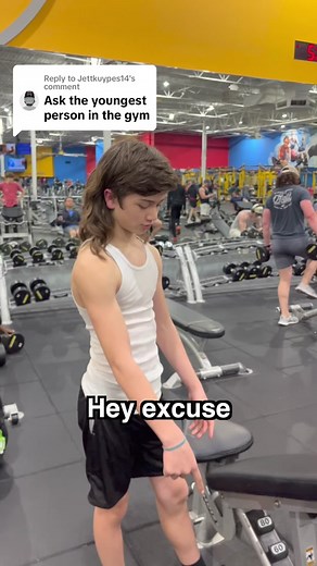 Replying to @Jettkuypes14 He’s 12 and works out everyday! 😳 #fyp #foryou #foryoupage #challenge #musclemax #gymkids