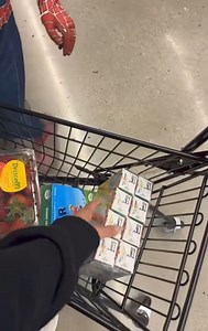 Letting the kids get out groceries 🥹😂 | The ACE Family