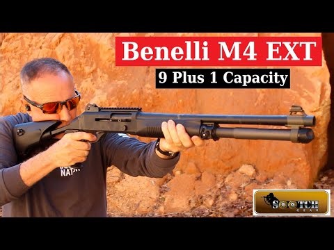Benelli M4 EXT Shotgun Review: Up to 9 Round Capacity