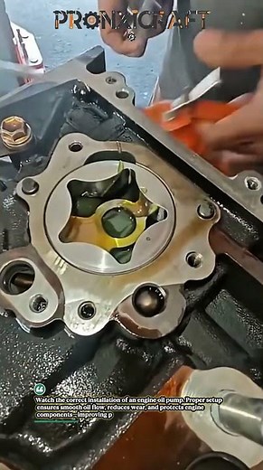 Engine Oil Pump Installation | Critical Step for Proper Lubrication