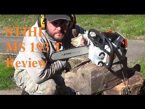 Stihl MS 193 T Chainsaw Review