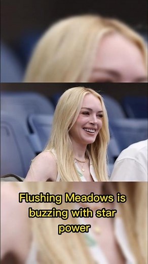 Lindsay Lohan and Ben Stiller Lead A-List Celebrities at Flushing Meadows for US Open Final #tennis
