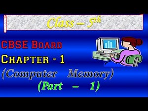 class 5 computer chapter 1 in hindi| Chapter 1 for class 5 |Part 1
