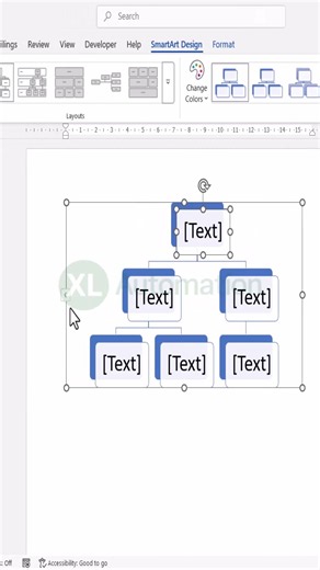 This SmartArt Trick Makes Organizational Charts Super Easy #excel #exceltips #excelforbeginners