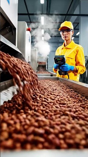 Peanut Butter Production Process | Modern Factory Line | Food Industry