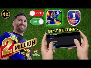 Secret Settings for eFootball 2026 Mobile (Pro Players Know) 👀