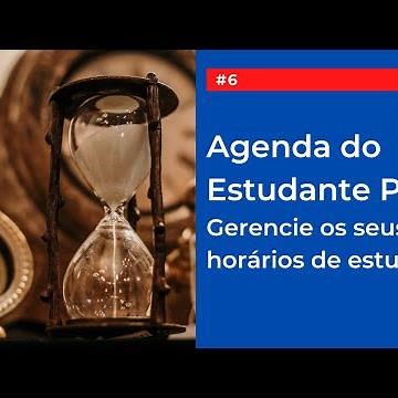 #6 Agenda do Estudante Pro - Gerencie os Seus Horários de Estudos