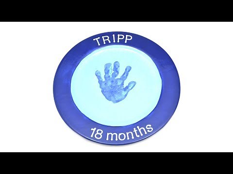 How to Paint Pottery with Hand Prints