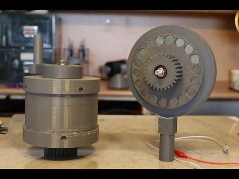 2034 A Simple Adaptable Axial Flux Generator