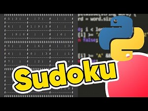 Faire un sudoku en Python