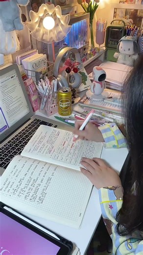 𓍢ִ໋📚🌷₊📝 study routine | getting things done 💭👩‍💻 #studyvlog #dailyvlog #studywithme
