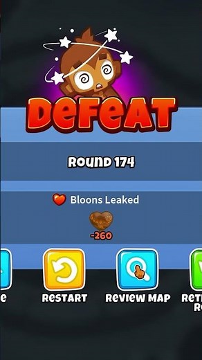 Degree 100 Boomerang Paragon vs Every Map #btd6